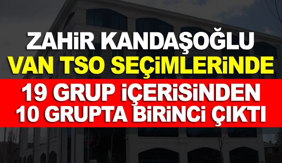 KANDAŞOĞLU 19 GRUP İÇERİSİNDE 10 GRUPTAN BİRİNCİ ÇIKTI