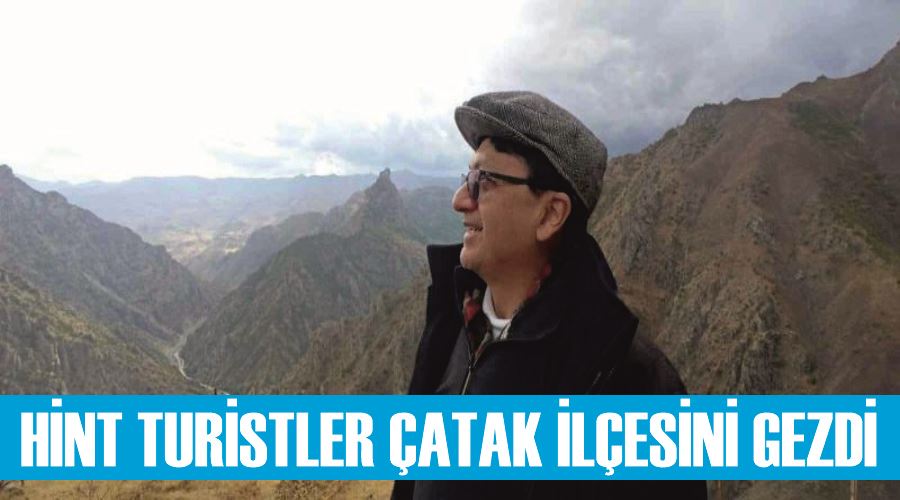 Hint turistler Çatak ilçesini gezdi