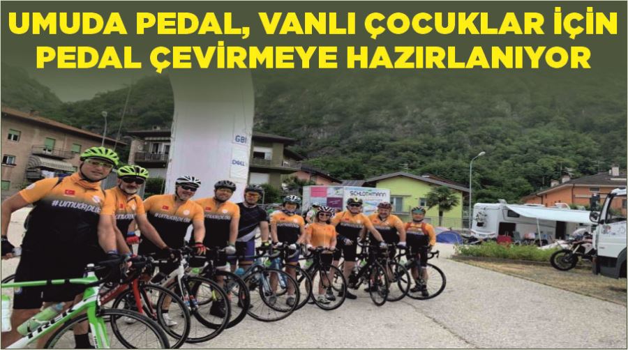 Umuda Pedal, Vanlı çocuklar için pedal çevirmeye hazırlanıyor