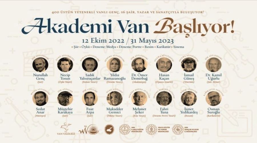 Akademi Van başlıyor