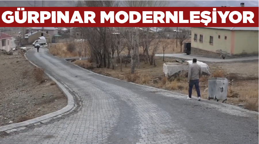 Gürpınar modernleşiyor