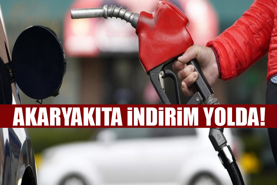 Akaryakıta indirim yolda!