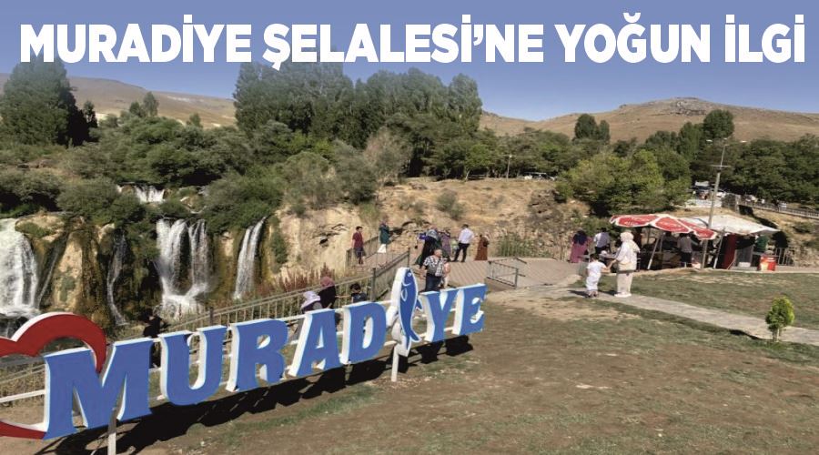 Muradiye Şelalesi’ne yoğun ilgi