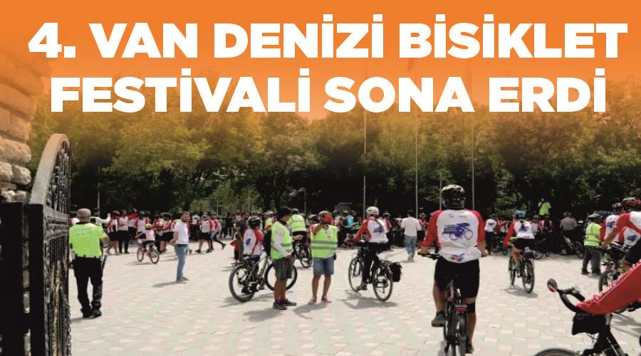 4. Van Denizi Bisiklet Festivali sona erdi