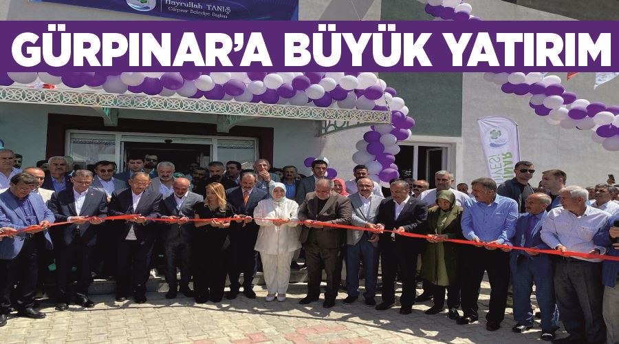 Gürpınar’a büyük yatırım