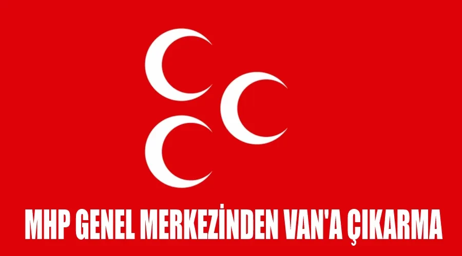 MHP Genel Merkezinden Van