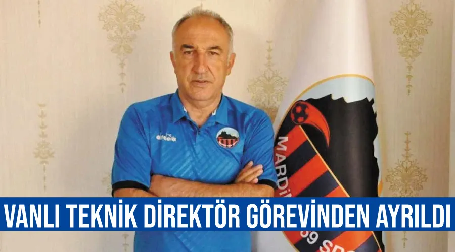 Vanlı teknik direktör görevinden ayrıldı