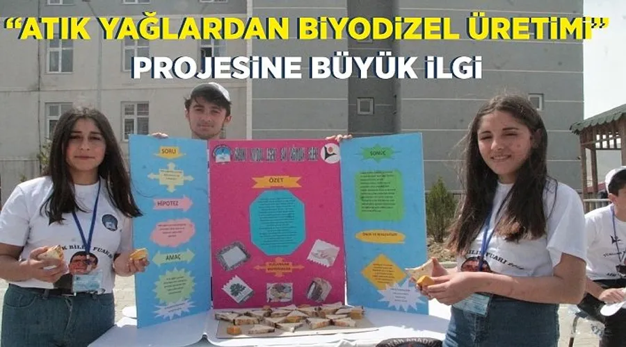 “Atık Yağlardan Biyodizel Üretimi” projesine büyük ilgi