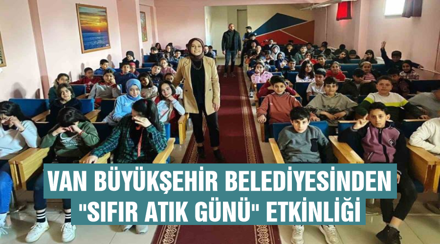 Van Büyükşehir Belediyesinden 