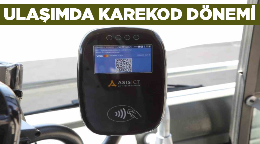 Ulaşımda karekod dönemi