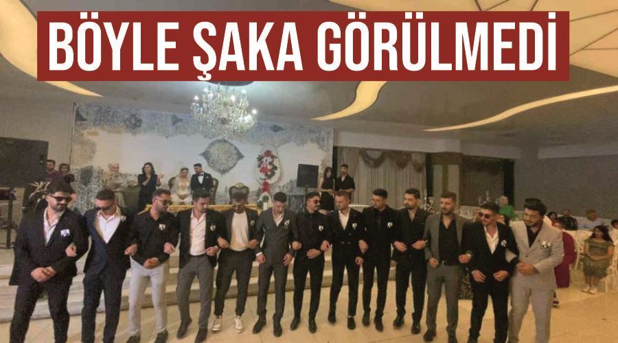 Böyle şaka görülmedi