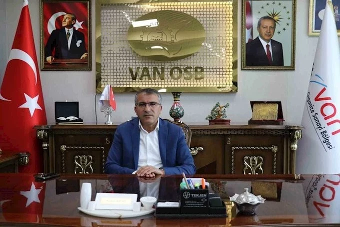 Van OSB Başkanı Aslan’dan ‘kadına şiddete hayır’ mesajı