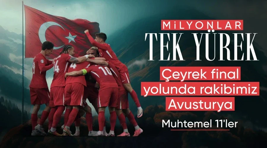  Avusturya - Türkiye maçının muhtemel 11