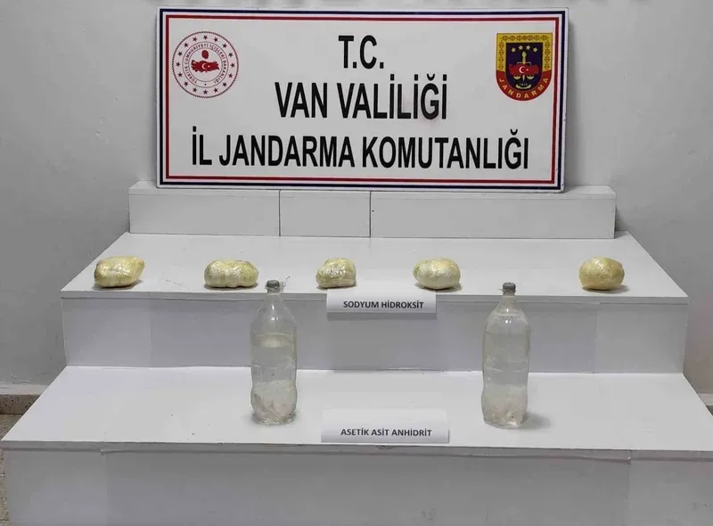 Van’da uyuşturucu operasyonu