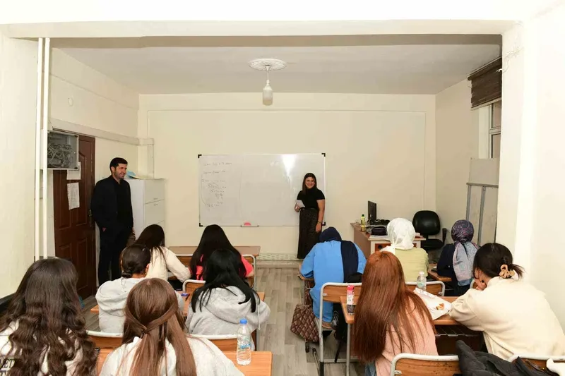 Çatak’ta ‘Destekleme ve Yetiştirme Kursları’na yoğun ilgi