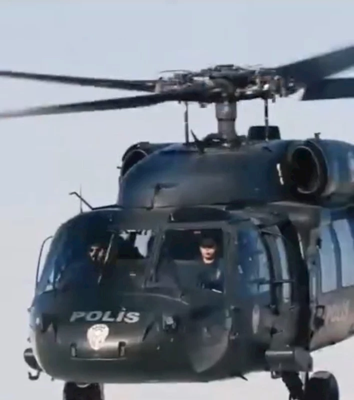 Van’da 2 aylık bebek polis helikopteriyle hastaneye sevk edildi