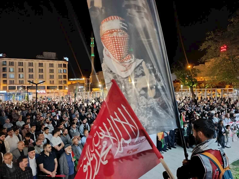 Van’da Filistin’e destek yürüyüşü düzenlendi
