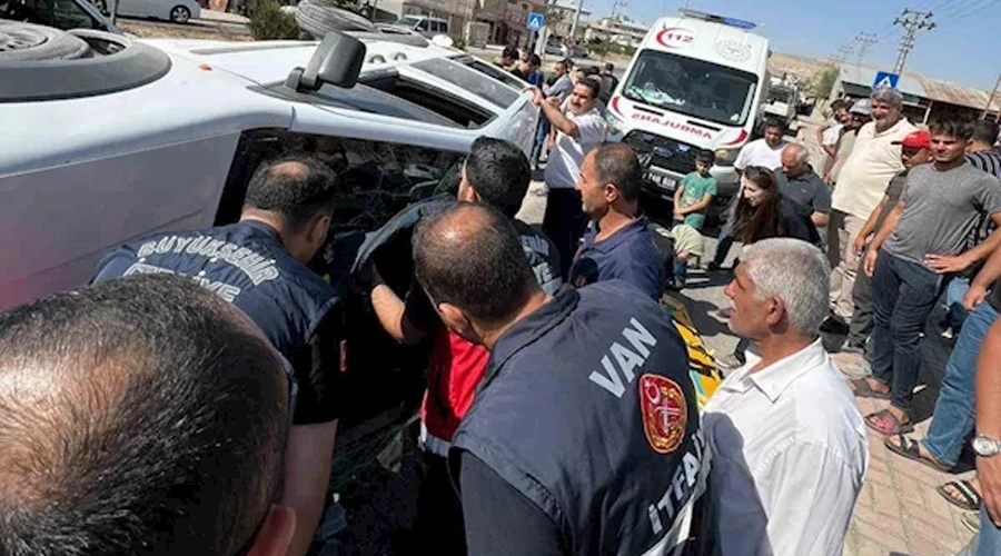 Van’da trafik kazası: 1 yaralı