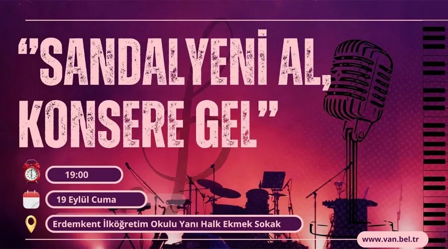 Van Büyükşehir Belediyesi Konservatuvarı, Edremit’te Ücretsiz Açık Hava Konseri Düzenliyor