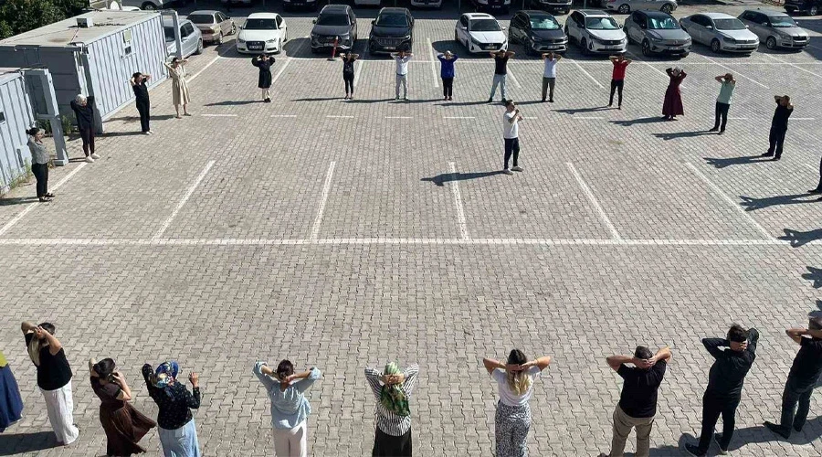 Van’da sağlık personeline egzersiz eğitimi