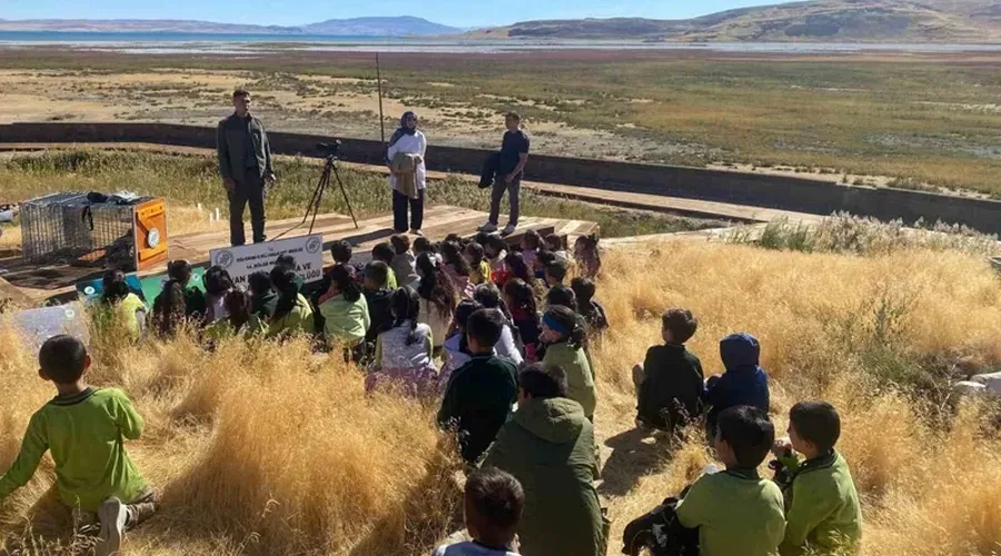 DKMP, öğrencilere tabiatın korunması için eğitim veriyor