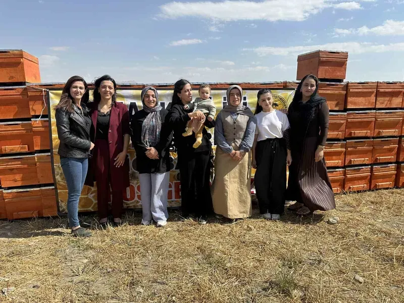 Yüksekova’da arıcılığa kadın eli değiyor: 