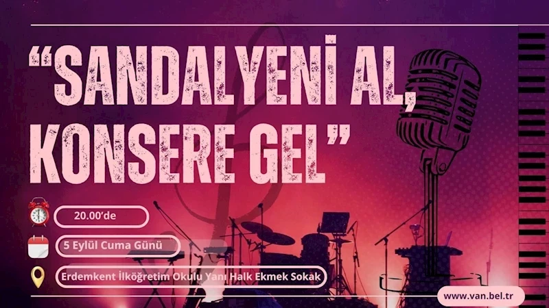 Van Büyükşehir Belediyesi Konservatuvarı Edremitlilere müzik şöleni sunacak