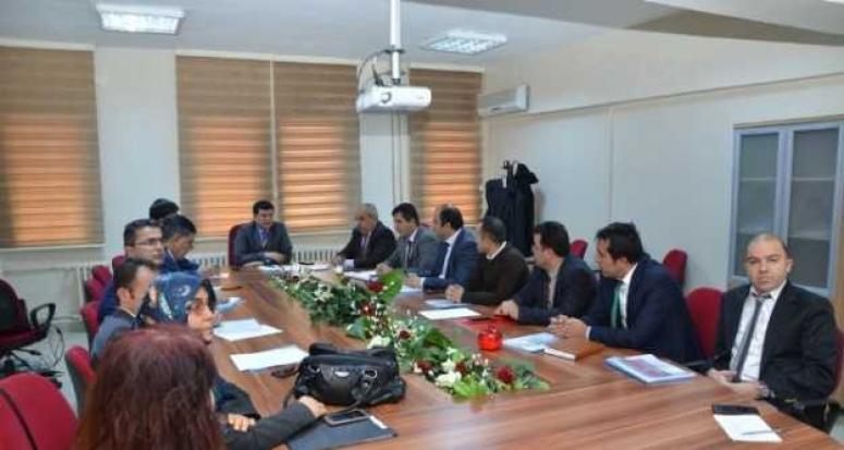 ASP İl Müdürlüğünde toplantı
