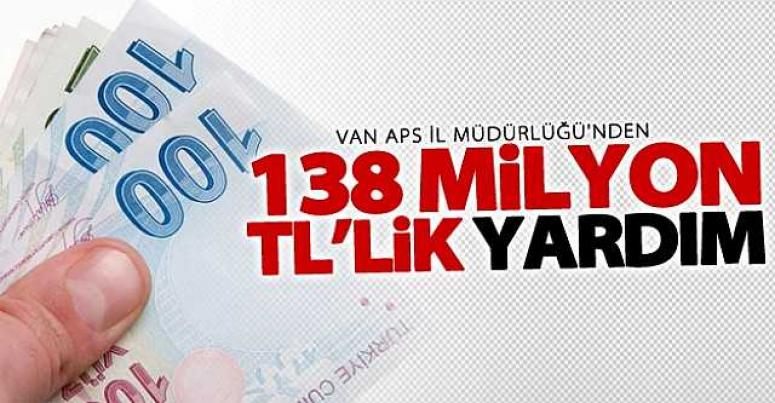 ASP İl Müdürlüğünden 138 milyon TL