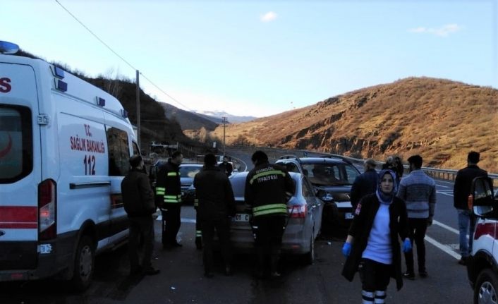 Bingöl’de trafik kazası: 7 yaralı