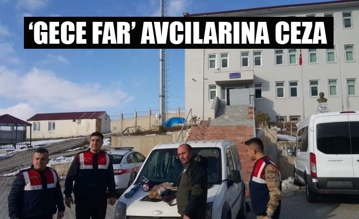 Jandarmadan ’Gece far’ avcılarına operasyon