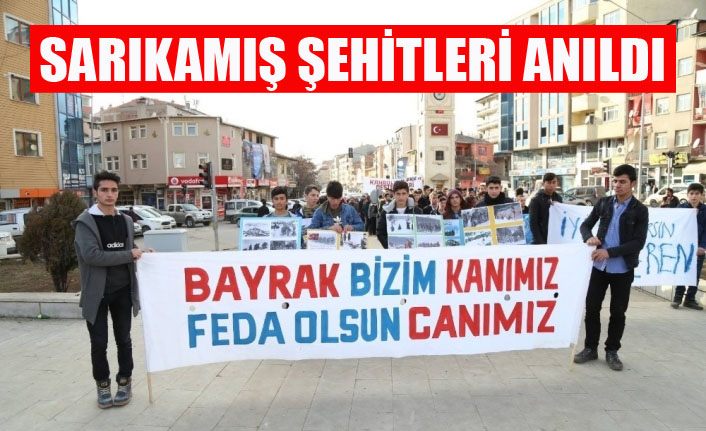 Oltu’da Sarıkamış şehitleri anıldı