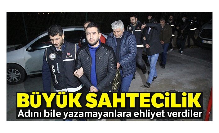 Adını bile yazamayan 78 kişiye ehliyet verdiler