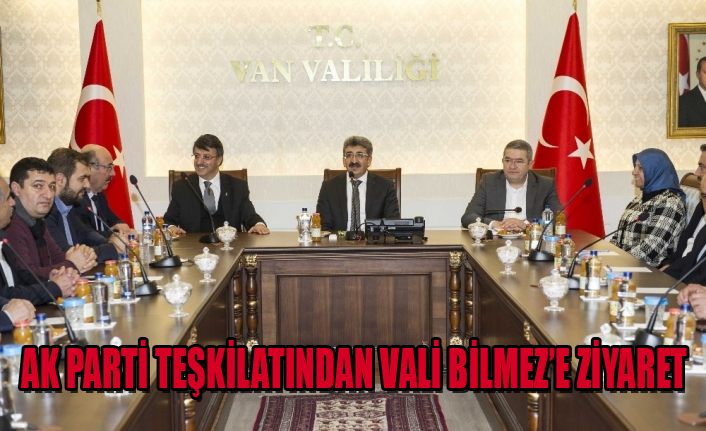 AK Parti teşkilatından Vali Bilmez’e ziyaret