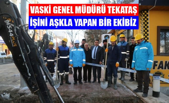 Ali Tekataş: “İşini aşkla yapan bir ekibiz”