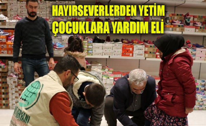 Avrupalı hayırseverlerden yetim çocuklara yardım eli