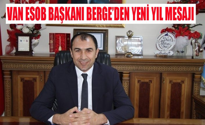 Başkan Berge’den yeni yıl mesajı