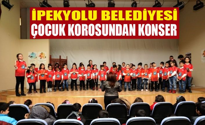 Çocuk korusundan coşkulu konser