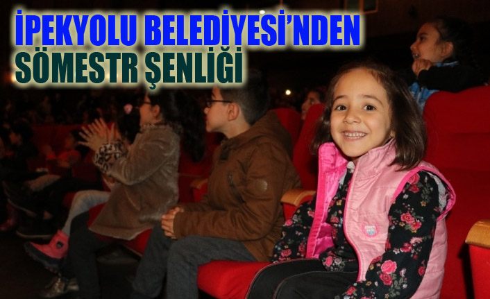 İpekyolu Belediyesinden sömestr şenliği