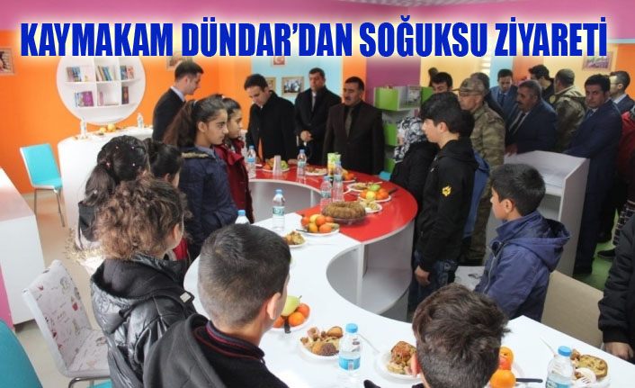Kaymakam Dundar’dan Soğuksu İlk ve Ortaokuluna ziyaret