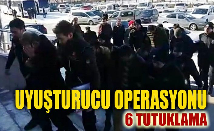 Van merkezli uyuşturucu operasyonu: 6 tutuklama