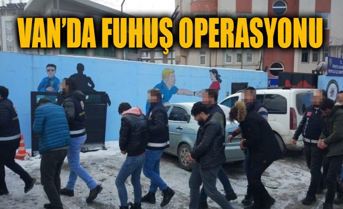 Van’da fuhuş operasyonu: 5 tutuklama