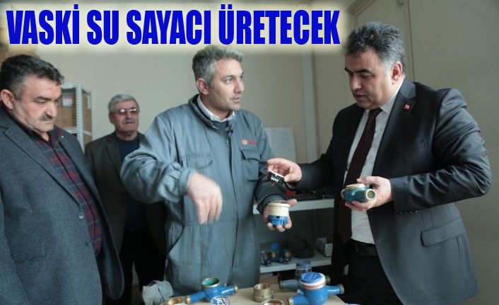 VASKİ kendi markasıyla sayaç üretecek