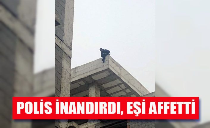 Eşi intihar edeceğine inanmadı, polisler devreye girdi