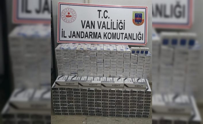 Sınır hattında kaçak sigara operasyonu