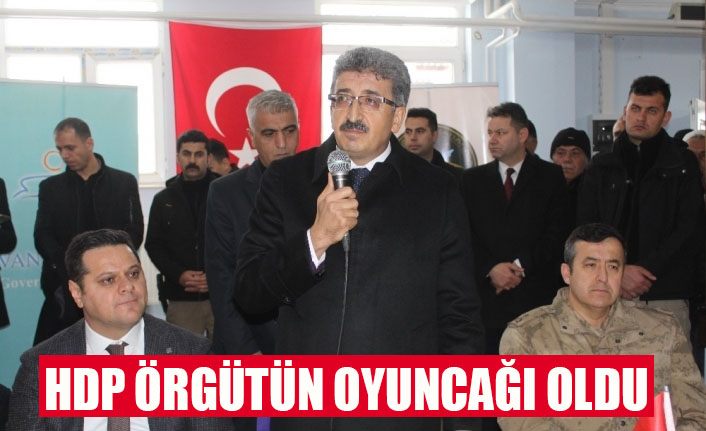 Vali Bilmez: "HDP’yi örgütün oyuncağı olmuş bir parti olarak görüyoruz”