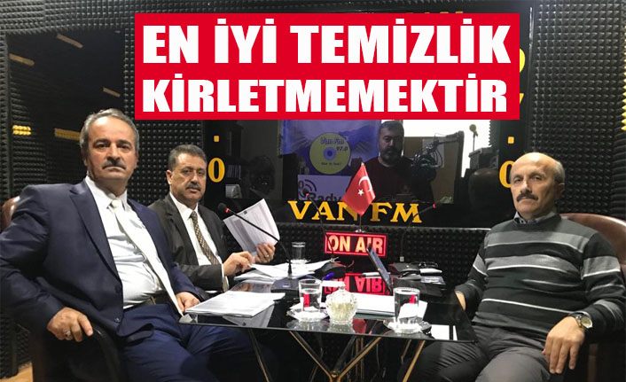 Van Büyükşehir, daha temiz bir Van için çalışıyor