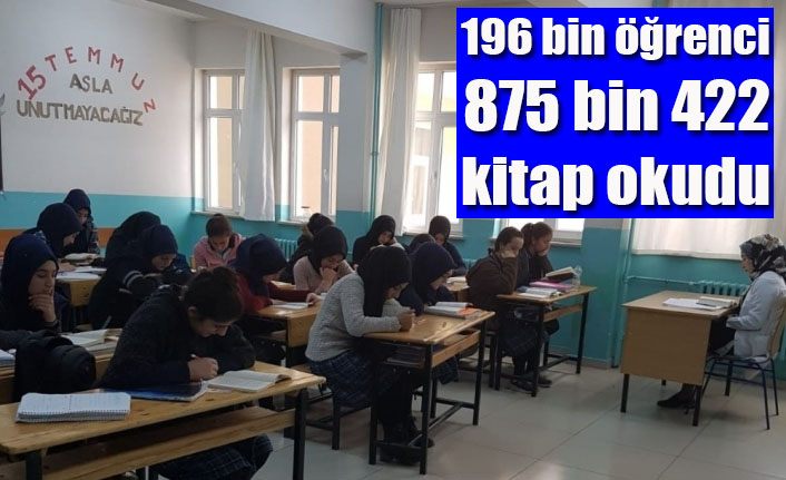 Van’da 196 bin öğrenci 875 bin 422 kitap okudu