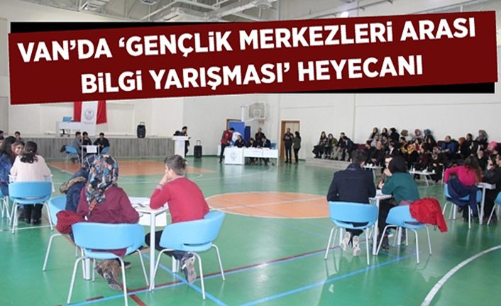 Van’da ‘Gençlik Merkezleri Arası Bilgi Yarışması’ heyecanı