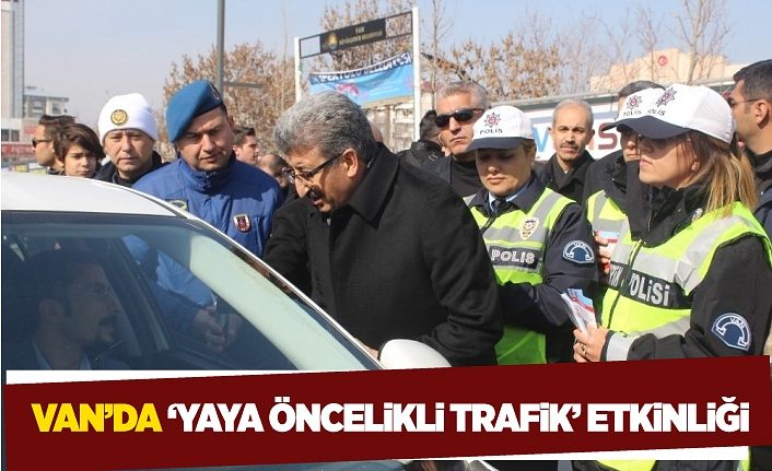 Van’da ‘Yaya Öncelikli Trafik’ etkinliği
